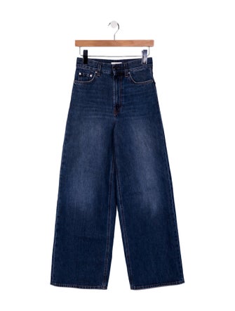 TOTEME High-Rise Wide Leg Jeans