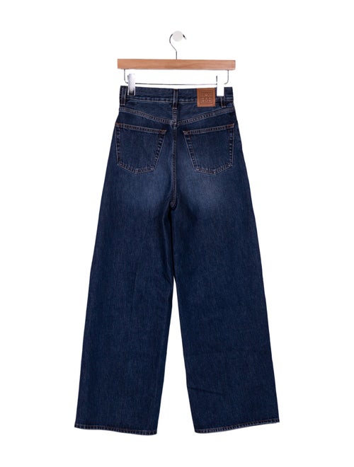 TOTEME High-Rise Wide Leg Jeans