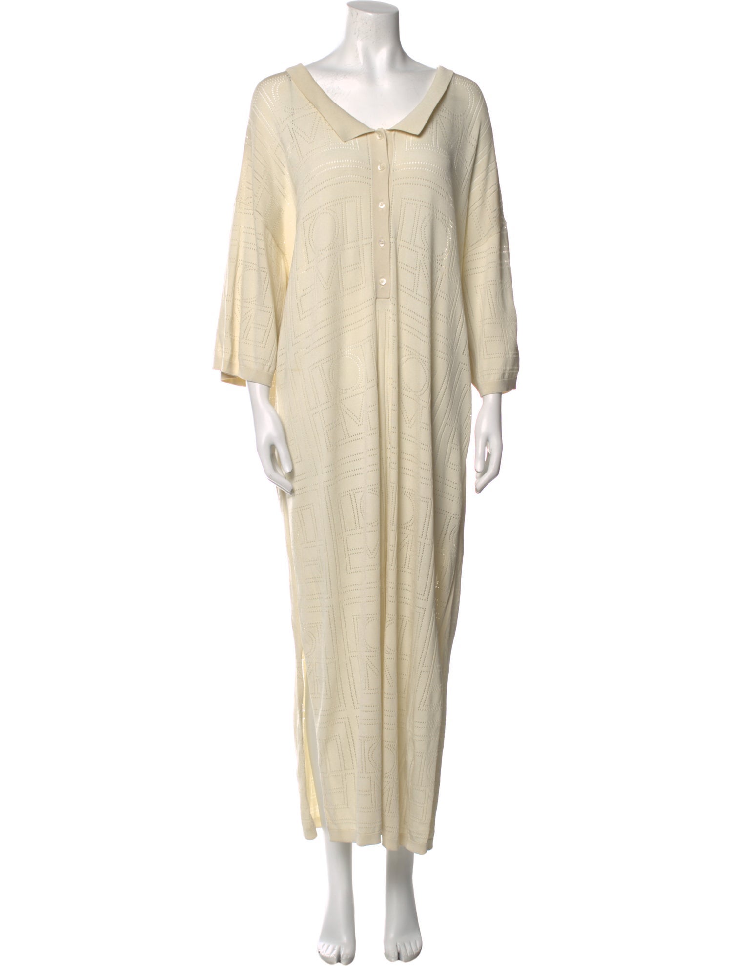 TOTEME V-Neck Long Dress