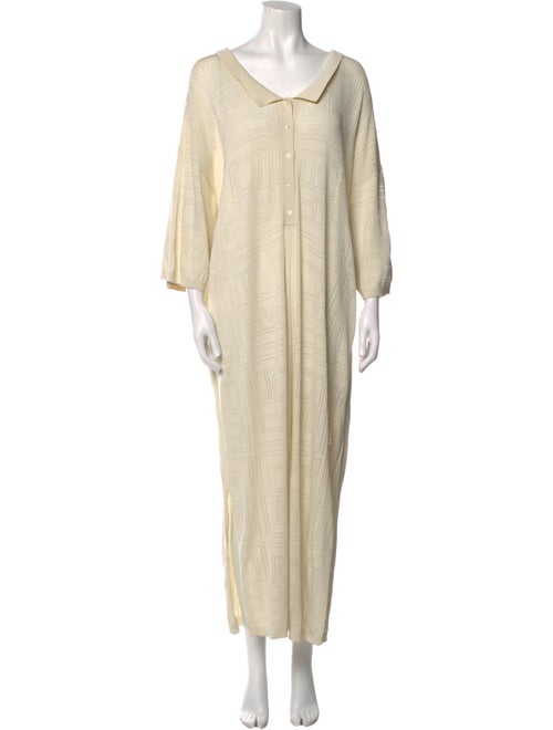 TOTEME V-Neck Long Dress