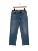 TOTEME High-Rise Straight Leg Jeans