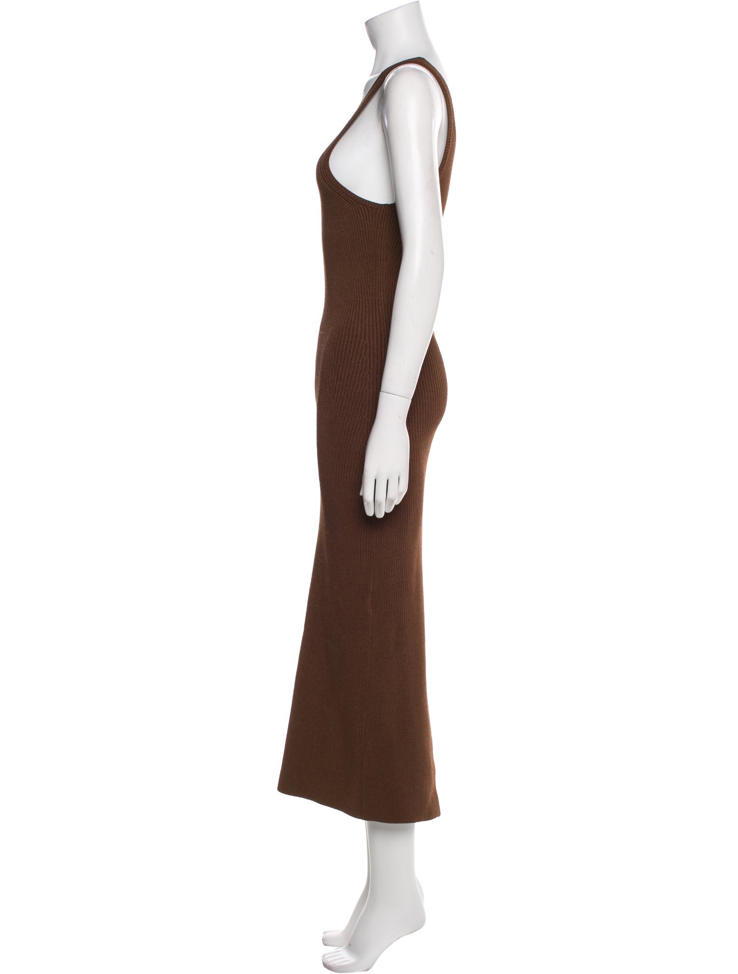 TOTEME Scoop Neck Long Dress