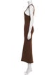 TOTEME Scoop Neck Long Dress