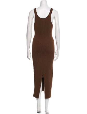 TOTEME Scoop Neck Long Dress