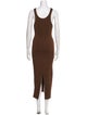 TOTEME Scoop Neck Long Dress