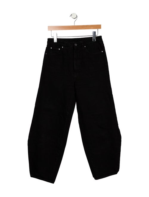 TOTEME High-Rise Straight Leg Jeans