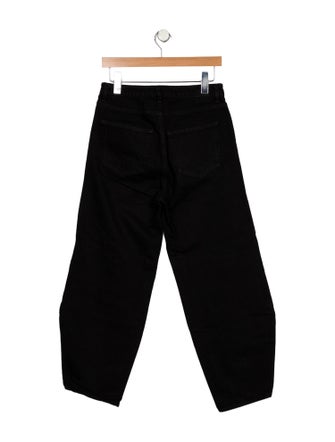 TOTEME High-Rise Straight Leg Jeans
