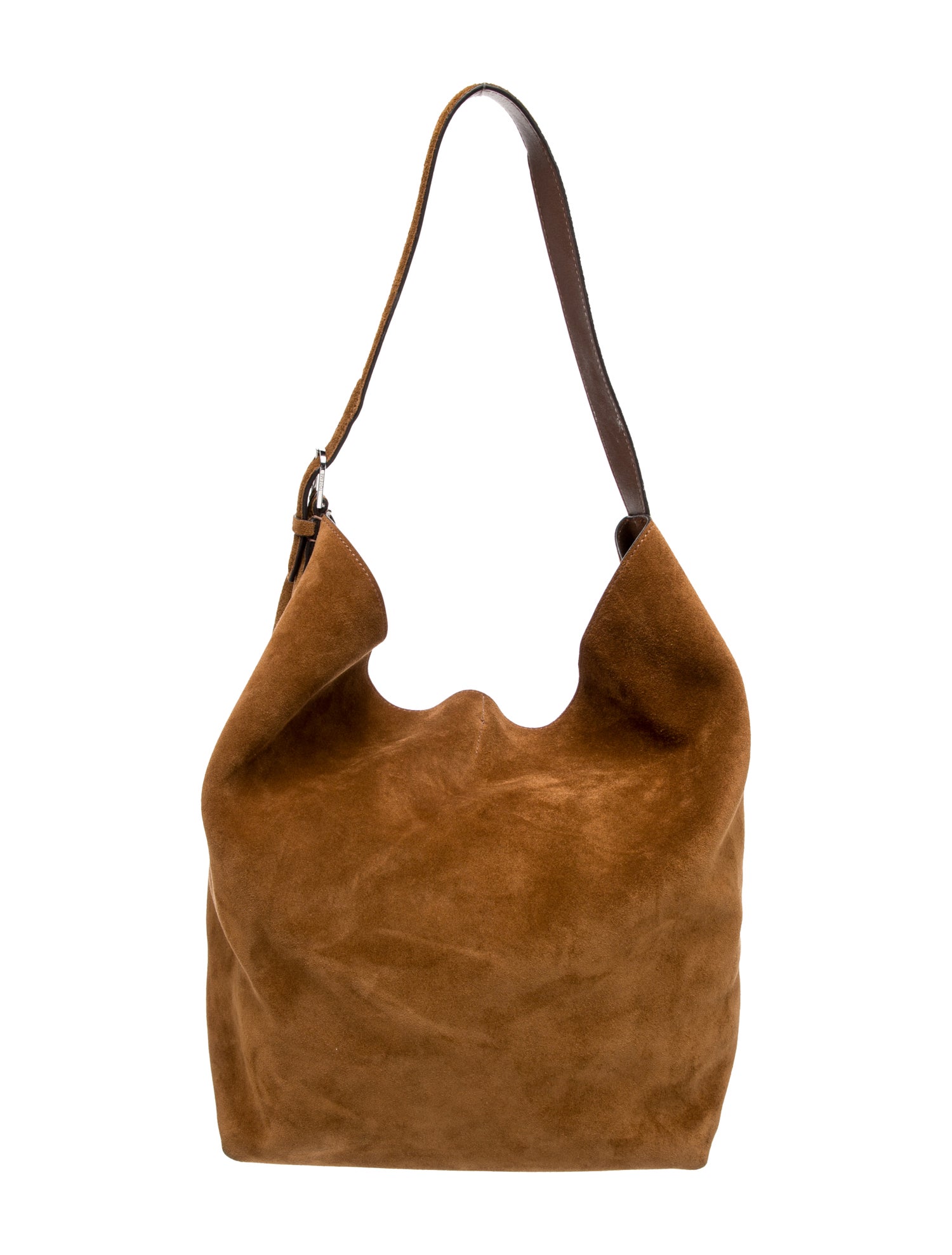 TOTEME Suede Belted Suede Tote