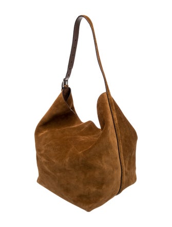 TOTEME Suede Belted Suede Tote