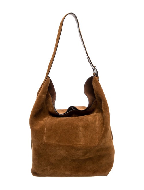 TOTEME Suede Belted Suede Tote
