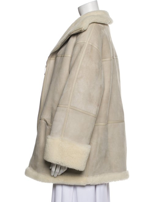 TOTEME Shearling Fur Coat