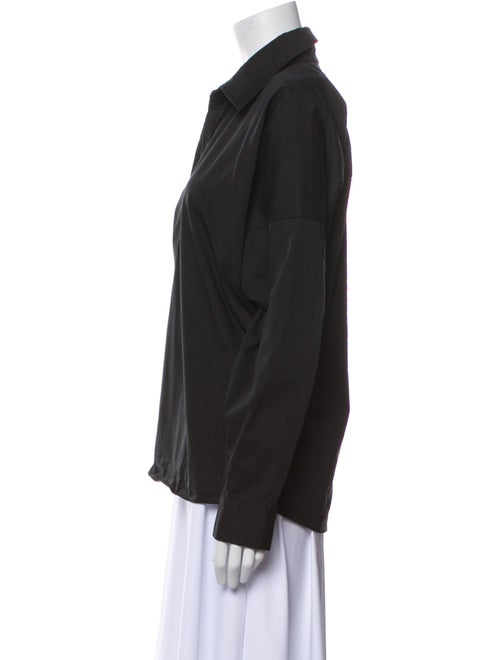 TOTEME Long Sleeve Button-Up Top