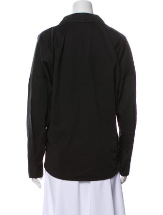 TOTEME Long Sleeve Button-Up Top