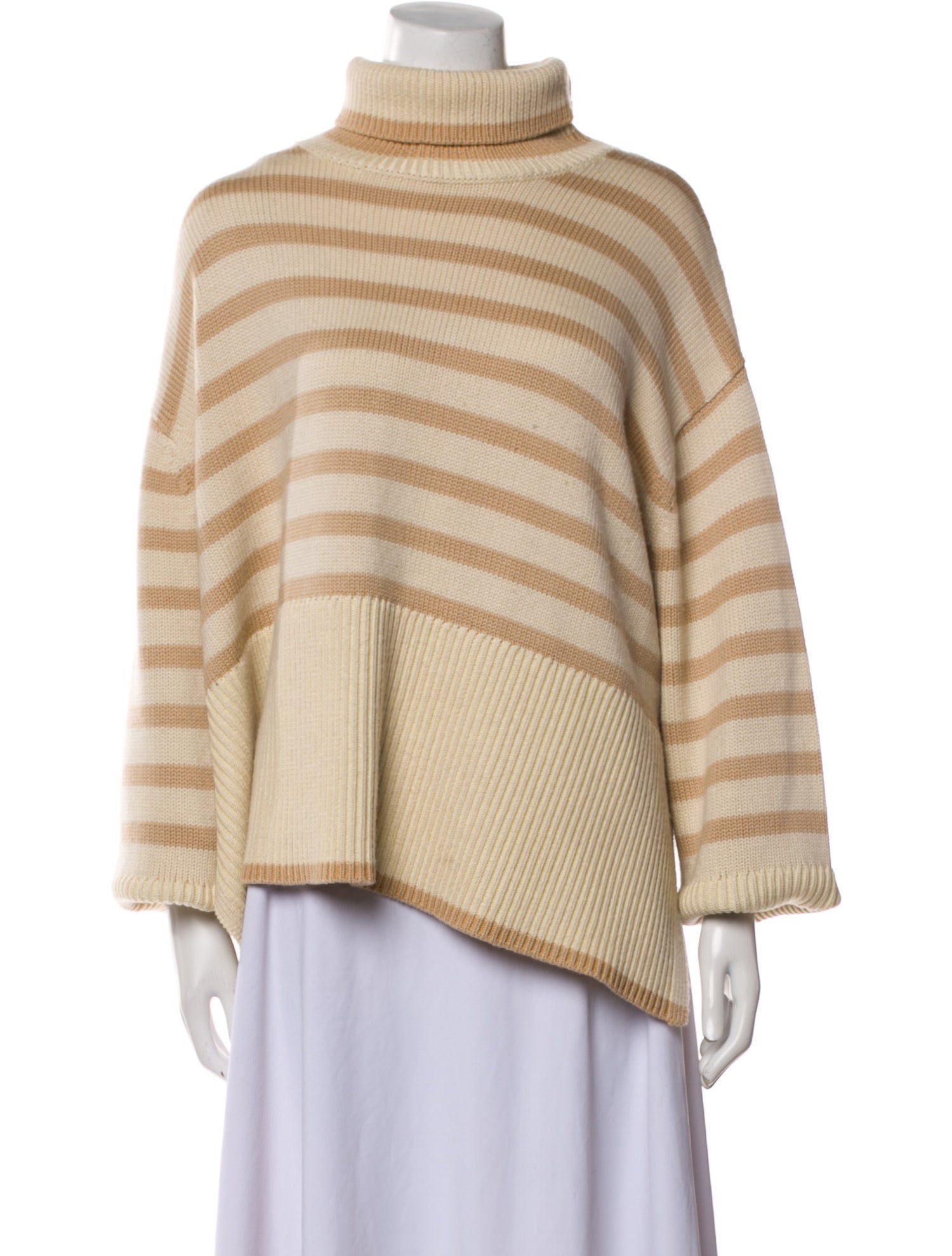 TOTEME Striped Turtleneck Sweater