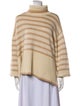 TOTEME Striped Turtleneck Sweater
