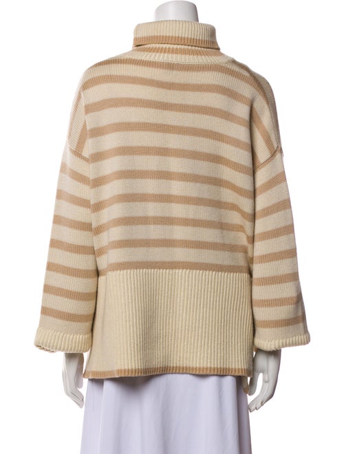 TOTEME Striped Turtleneck Sweater