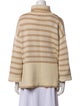 TOTEME Striped Turtleneck Sweater