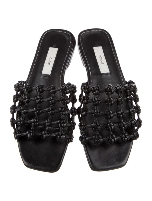TOTEME Leather Slides