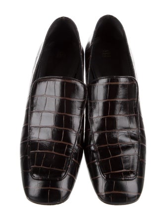 TOTEME Embossed Leather Pumps