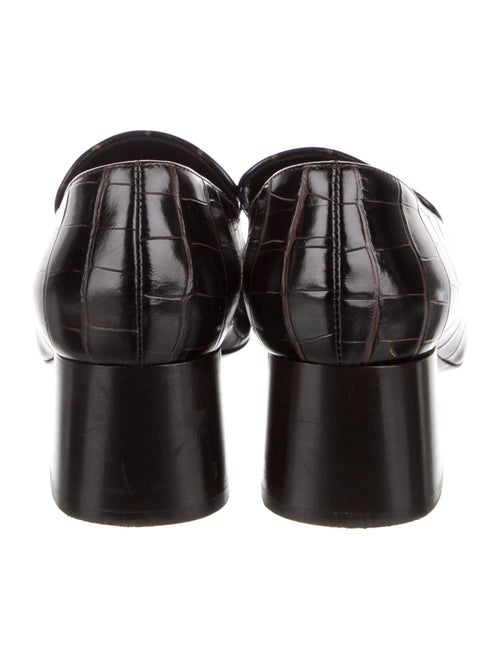 TOTEME Embossed Leather Pumps