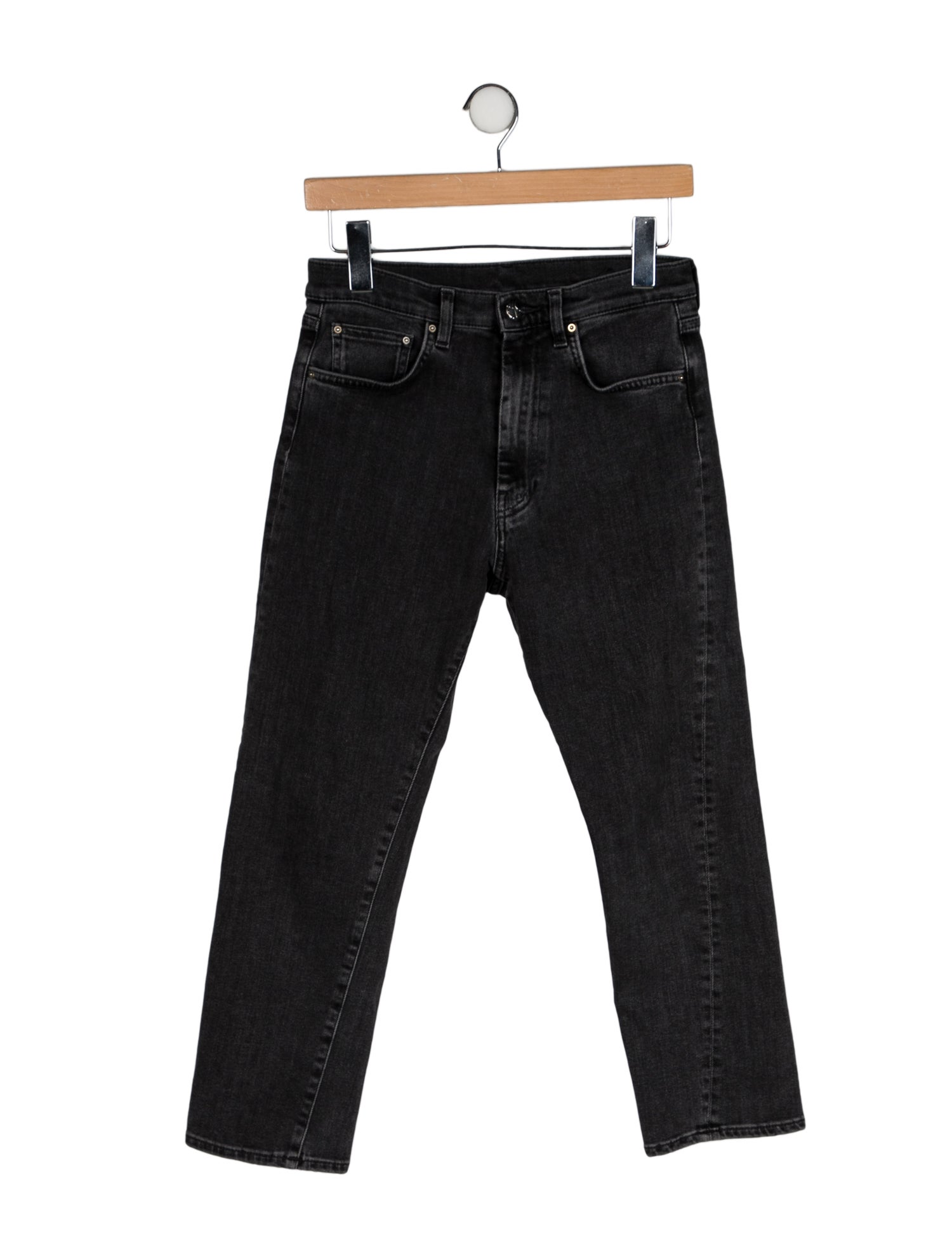 TOTEME Twisted Seam Straight Leg Jeans