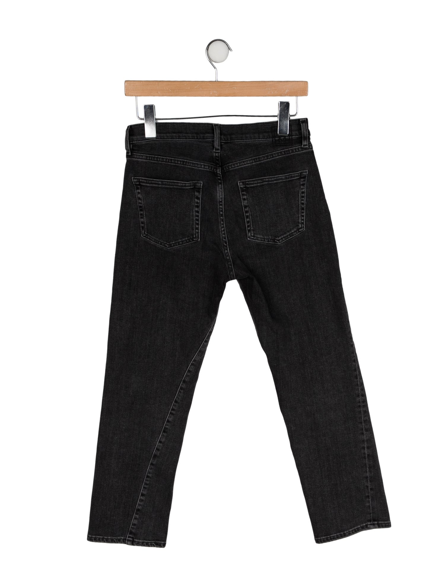 TOTEME Twisted Seam Straight Leg Jeans