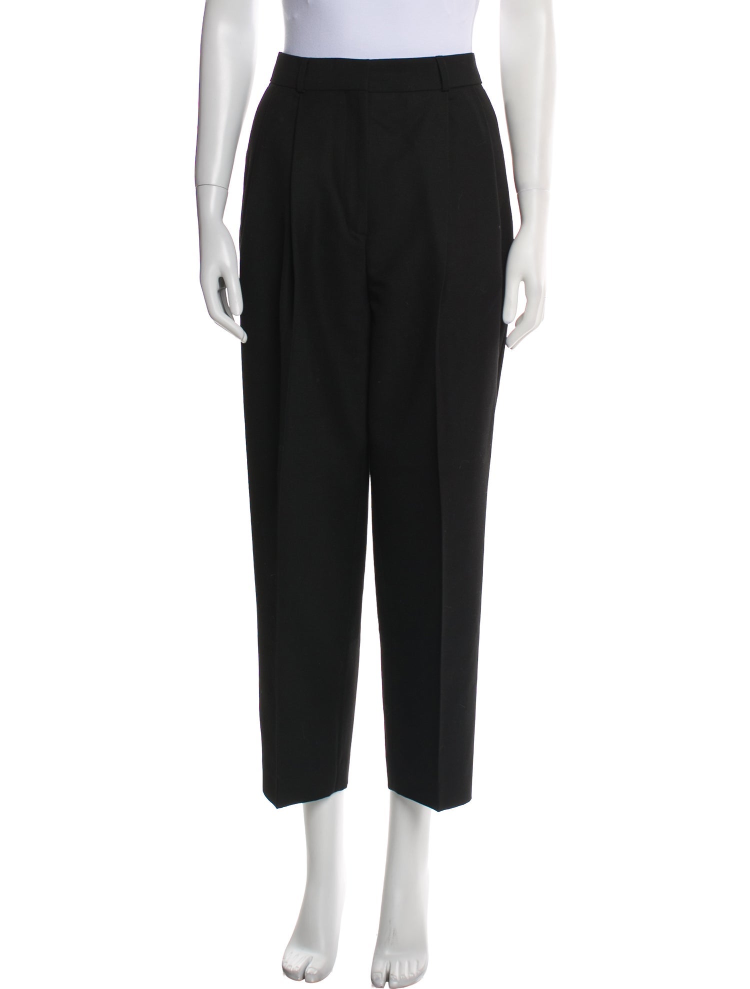 TOTEME Double-Pleated Tailored Trousers Straight Leg Pants