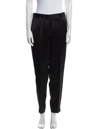 TOTEME Low-Waist Trouser Straight Leg Pants