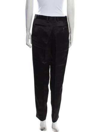 TOTEME Low-Waist Trouser Straight Leg Pants