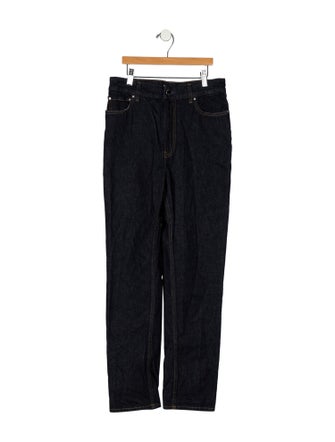 TOTEME High-Rise Straight Leg Jeans