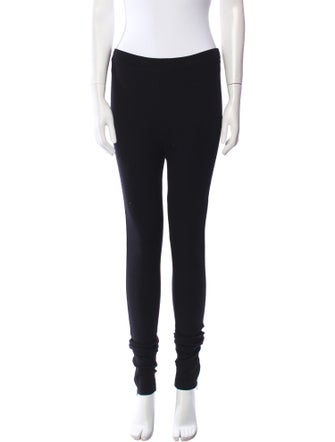 TOTEME Zip Leggings Skinny Leg Pants