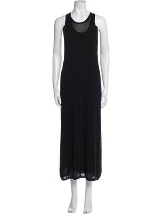 TOTEME Scoop Neck Long Dress