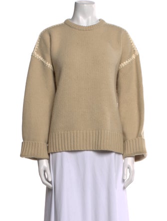 TOTEME Wool Crew Neck Sweater