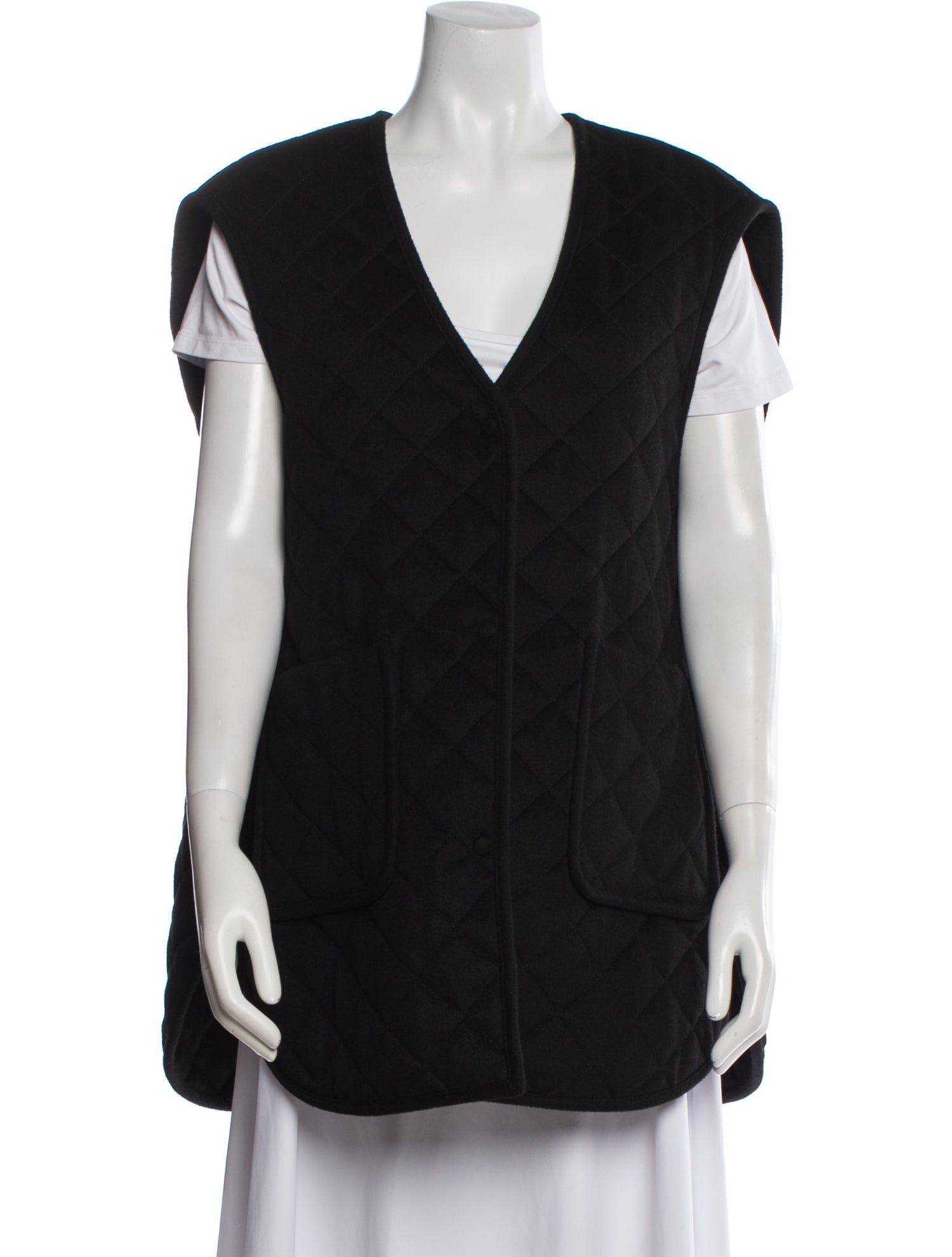 TOTEME Quilted Wool Vest Wool Vest