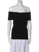 TOTEME Off-The-Shoulder Short Sleeve Top