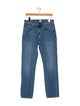 TOTEME High-Rise Straight Leg Jeans