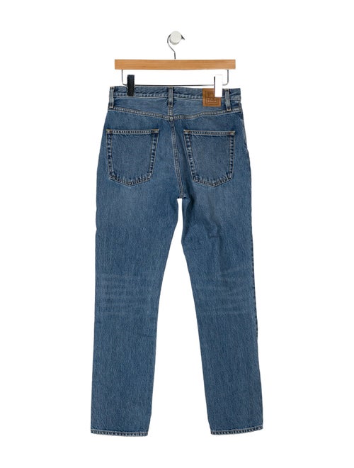 TOTEME High-Rise Straight Leg Jeans