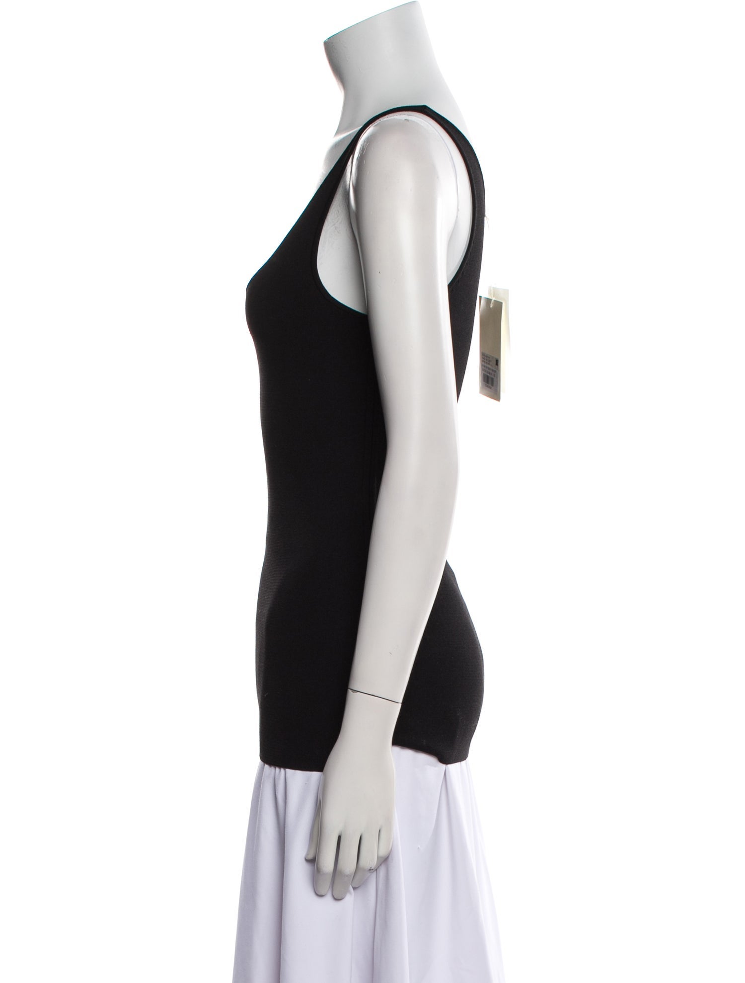 TOTEME Compact Knit Top Scoop Neck Top w/ Tags