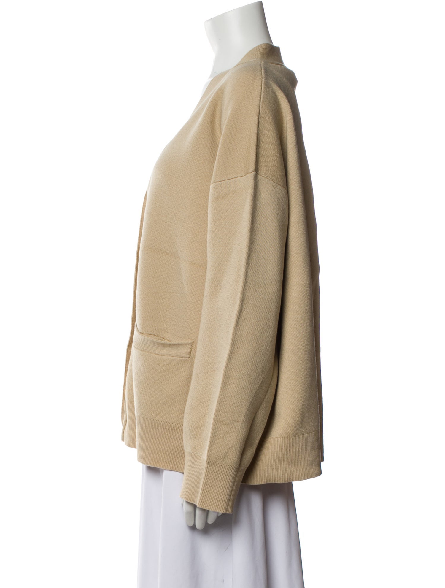 TOTEME Monogram Button Wool Sweater w/ Tags