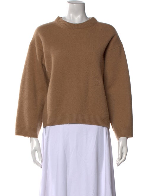 TOTEME Monogram Embroidery Wool Sweater