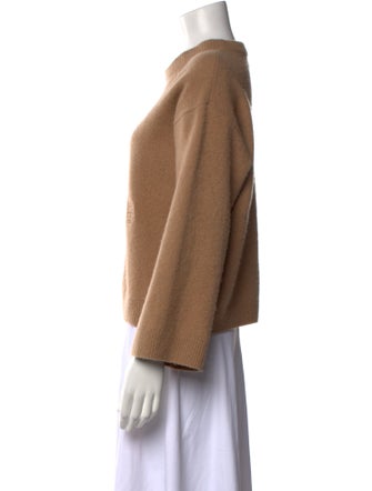 TOTEME Monogram Embroidery Wool Sweater