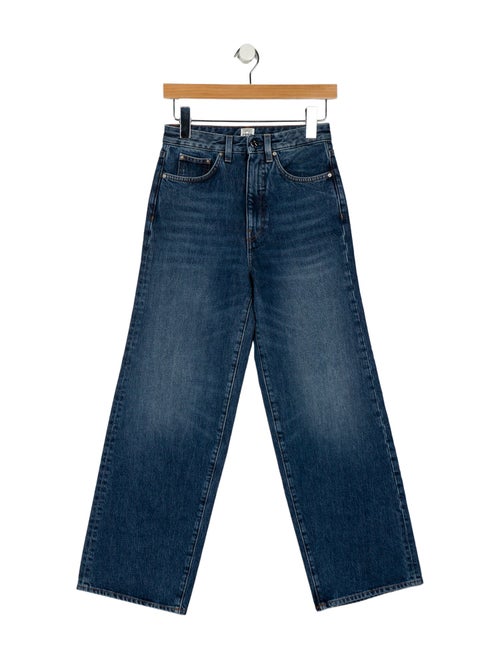 TOTEME High-Rise Wide Leg Jeans