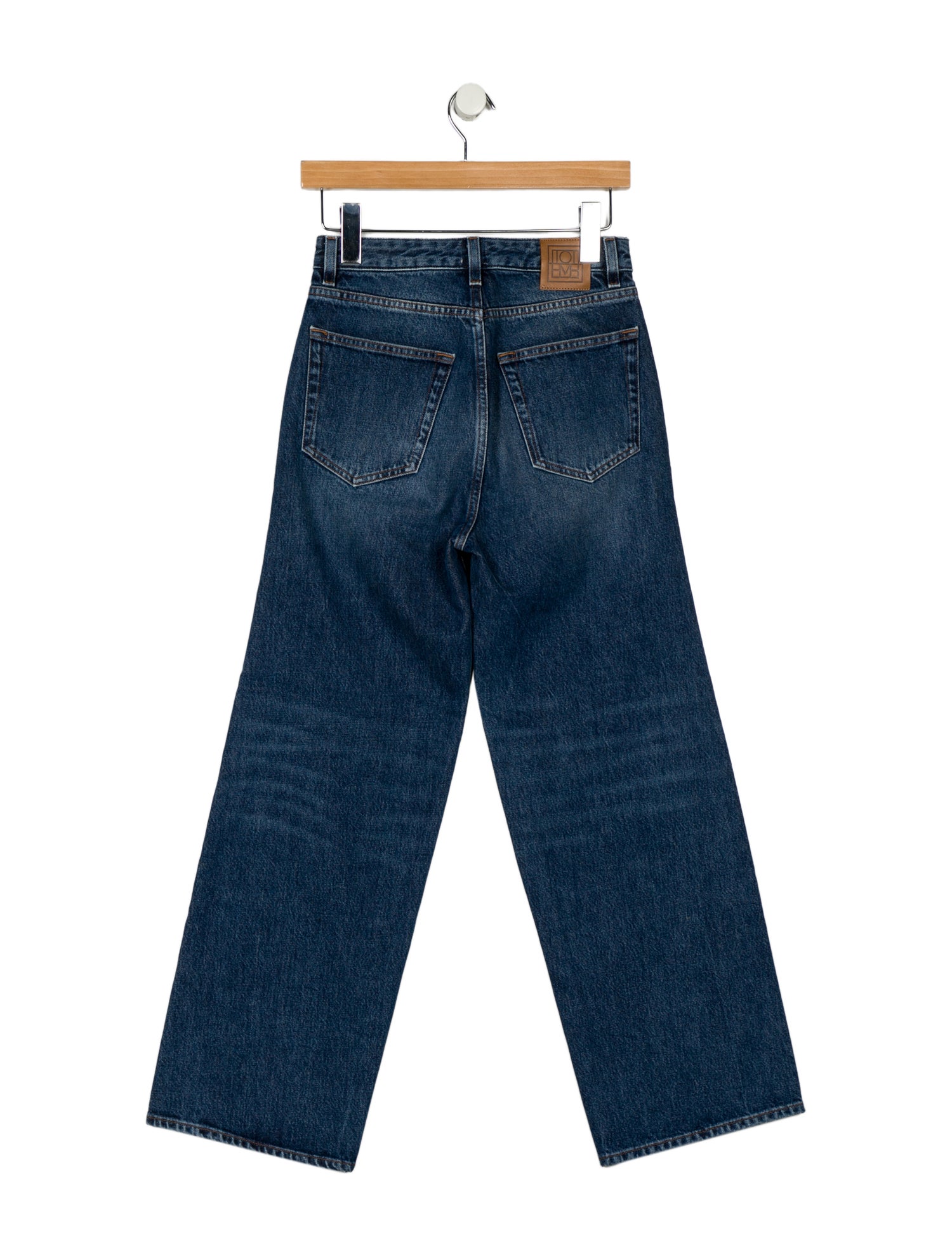 TOTEME High-Rise Wide Leg Jeans