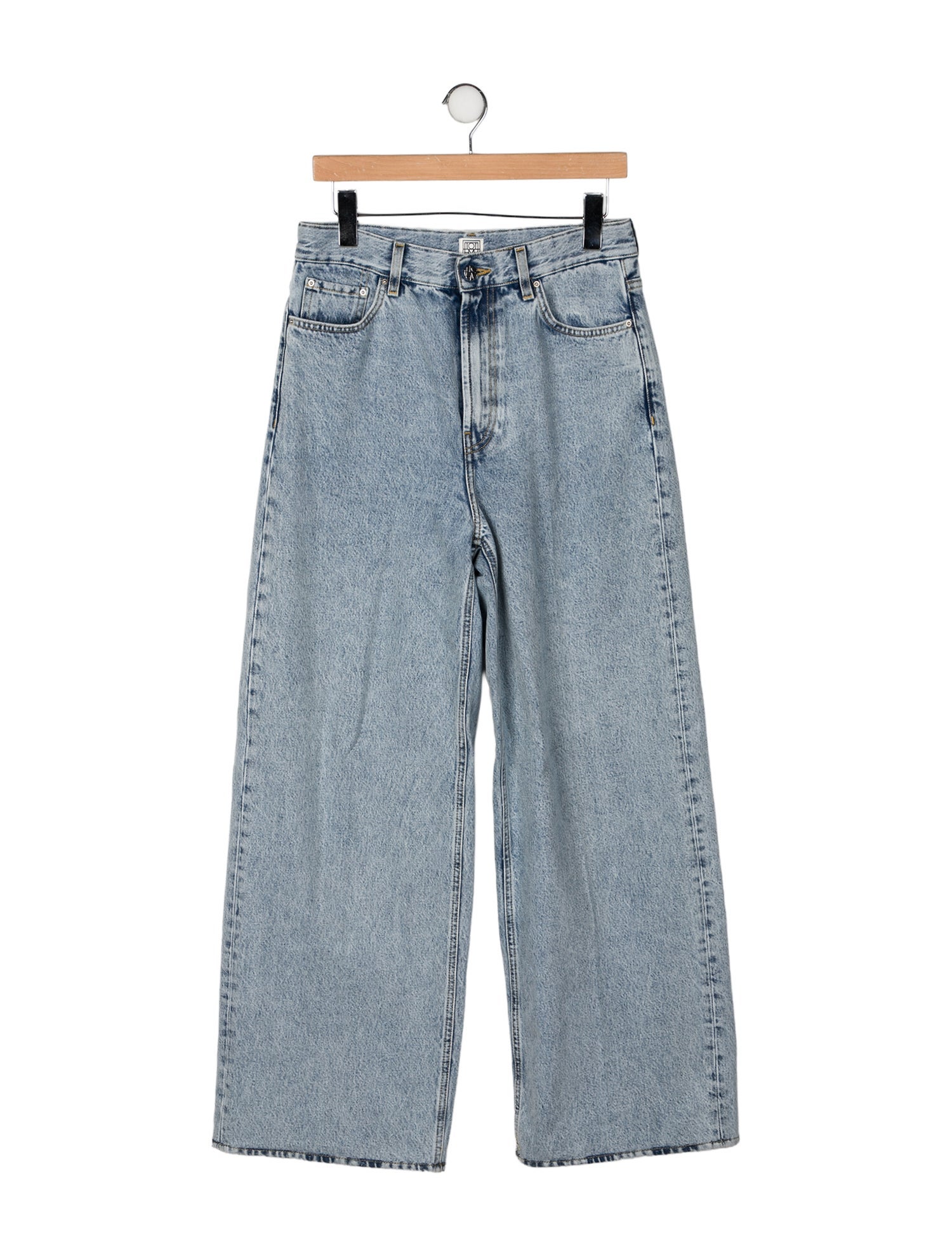 TOTEME High-Rise Wide Leg Jeans
