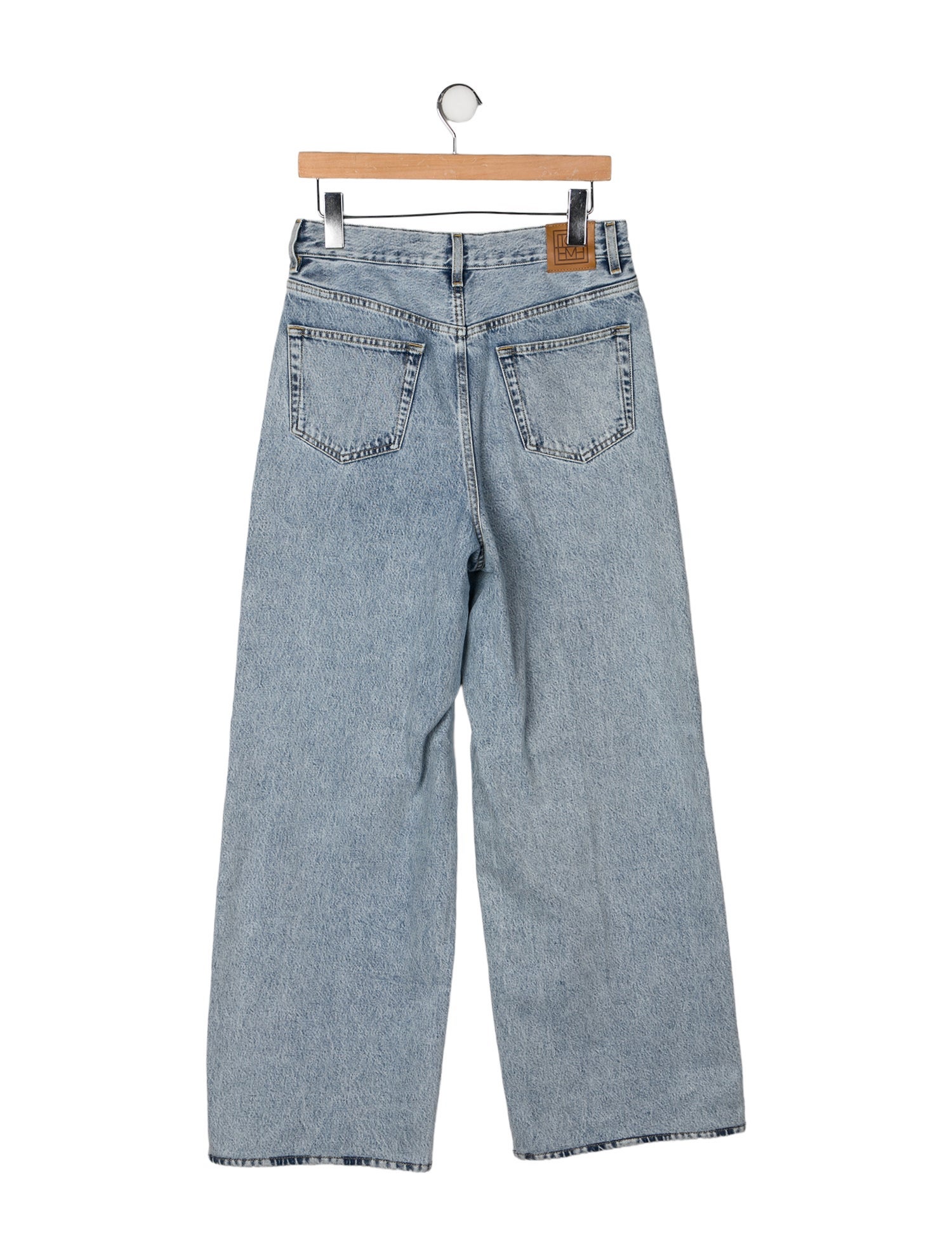 TOTEME High-Rise Wide Leg Jeans