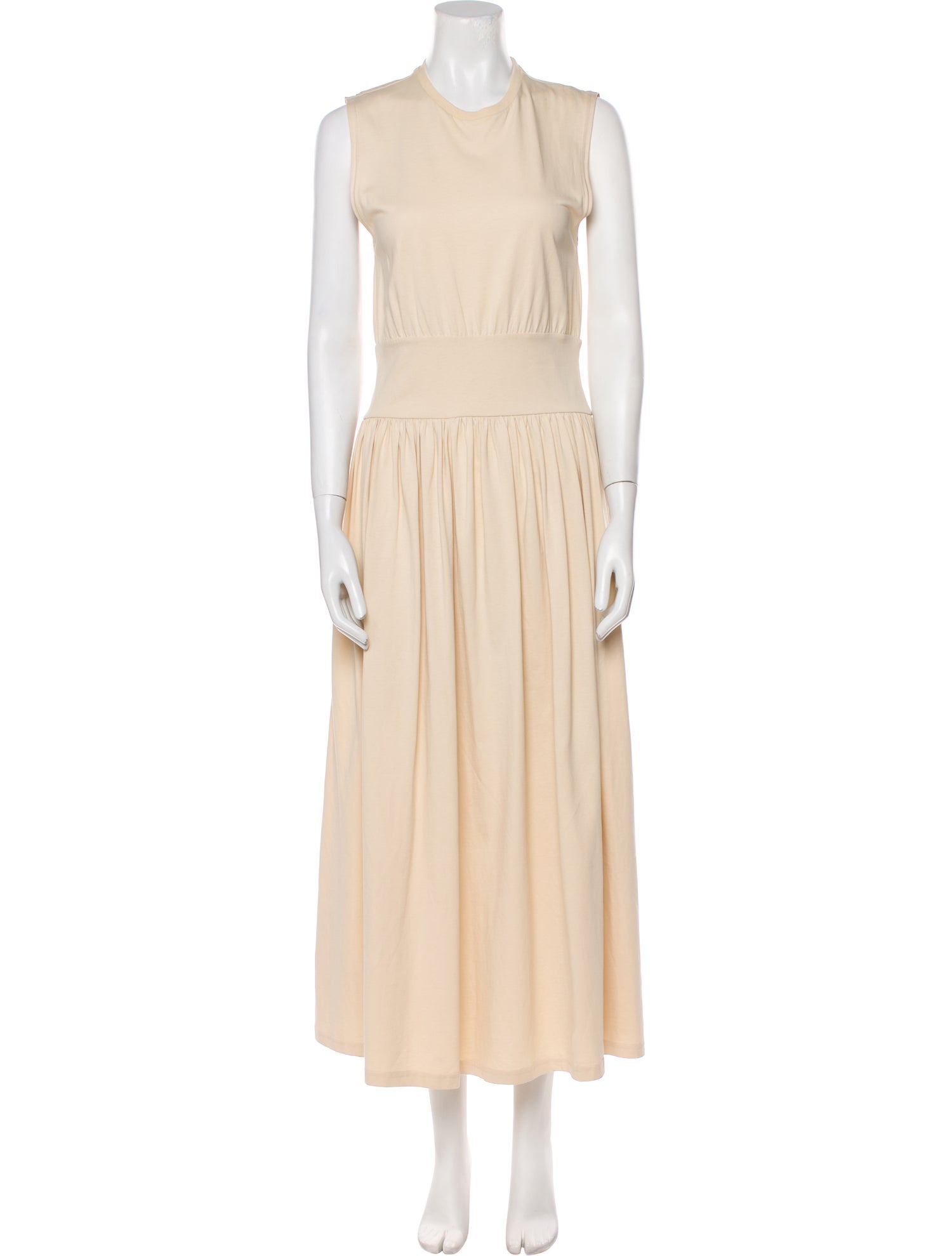 TOTEME Signature Sleeveless Tee Long Dress