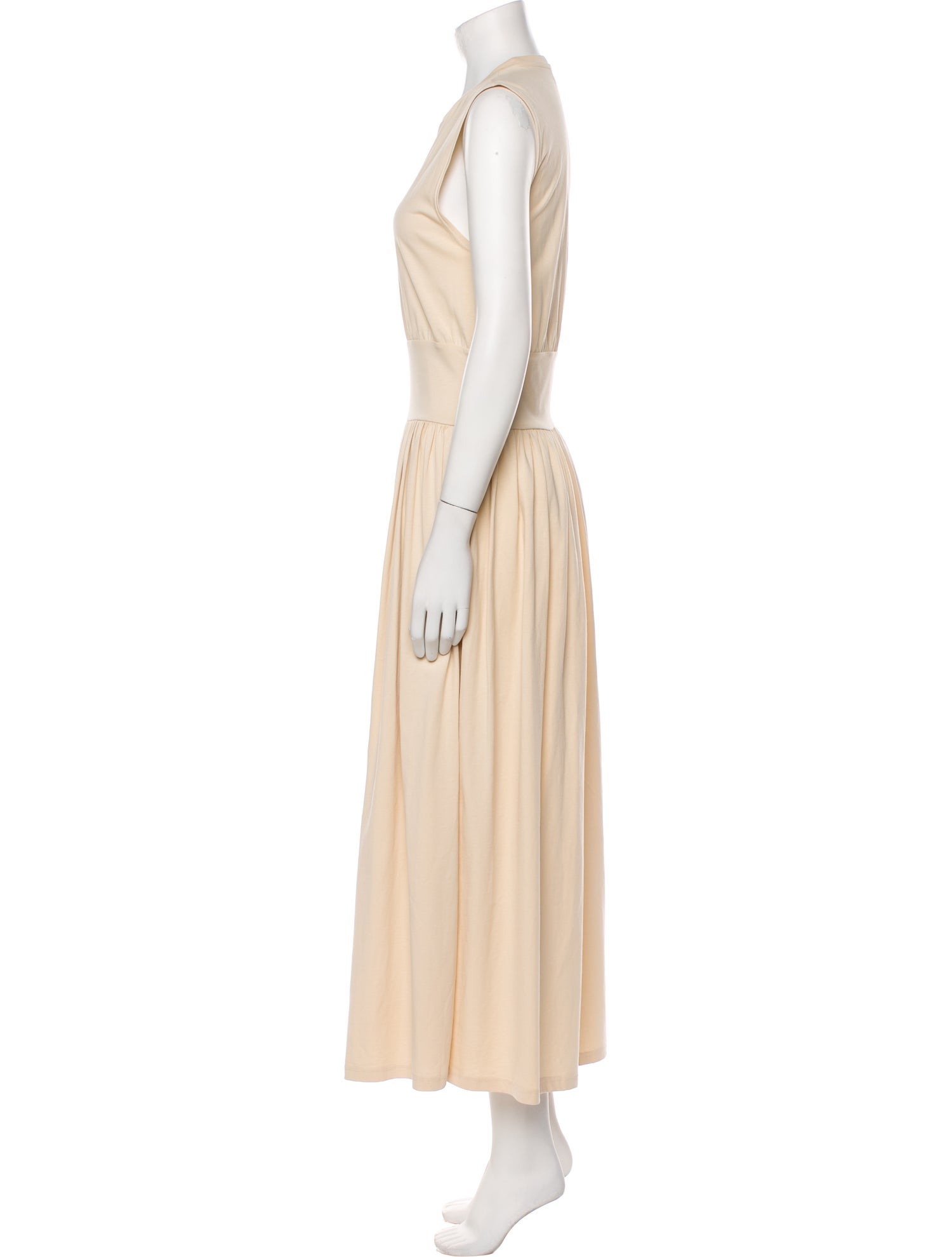 TOTEME Signature Sleeveless Tee Long Dress