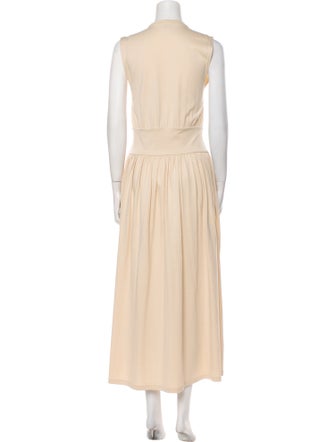 TOTEME Signature Sleeveless Tee Long Dress
