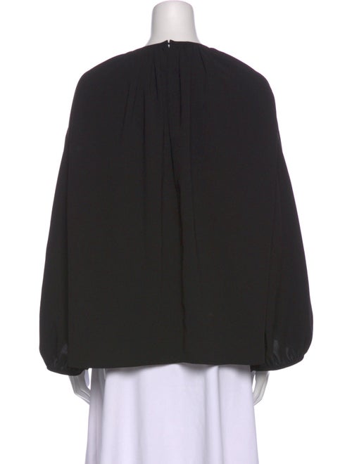 TOTEME Crew Neck Long Sleeve Blouse