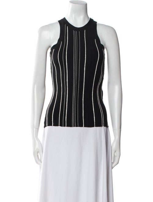 TOTEME Braid Rib Striped Top